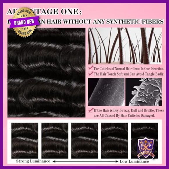 28 Inch Human Hair Lace Front Wig Loose Wave 250 Density Pre Plucked main image 5